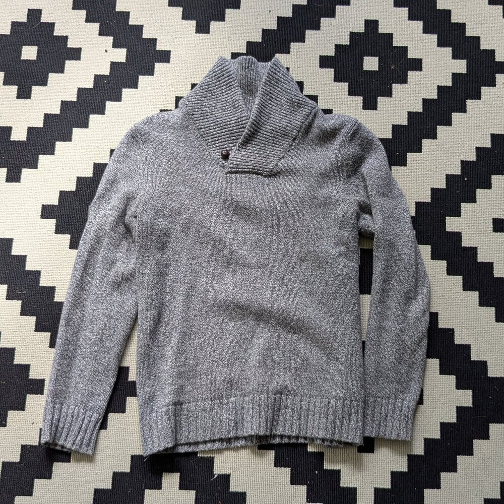 Banana Republic Wool Shawl Collar Sweater